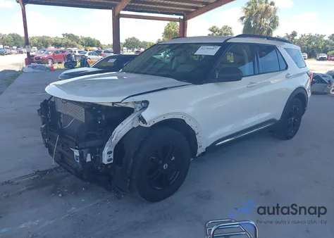 2021 Ford Explorer Xlt z USA, uszkodzony, nr VIN 1FMSK7DH5MGA56942